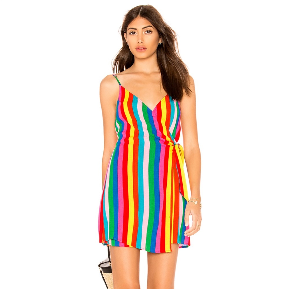 Show Me Your Mumu Wrap Dress